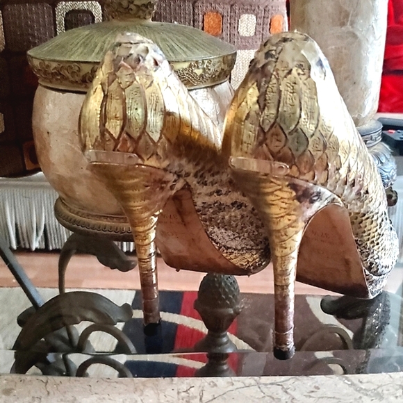 🔥Christian Dior Python Snakeskin Pumps - Picture 7 of 17